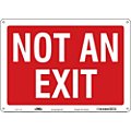 No Exit & No Entry Signs
