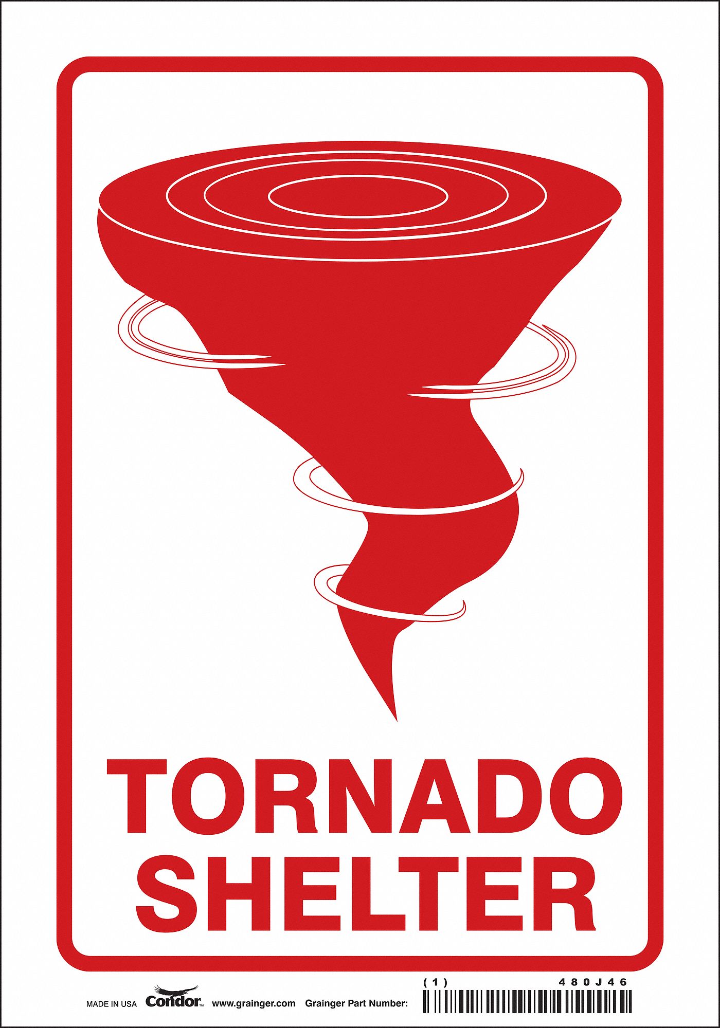 PANNEAU SECURITE,10PO X 7PO,VINYLE