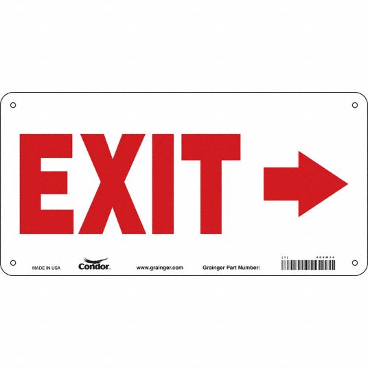 Aluminum, Mounting Holes Sign Mounting, Safety Sign - 480M14|480M14 ...