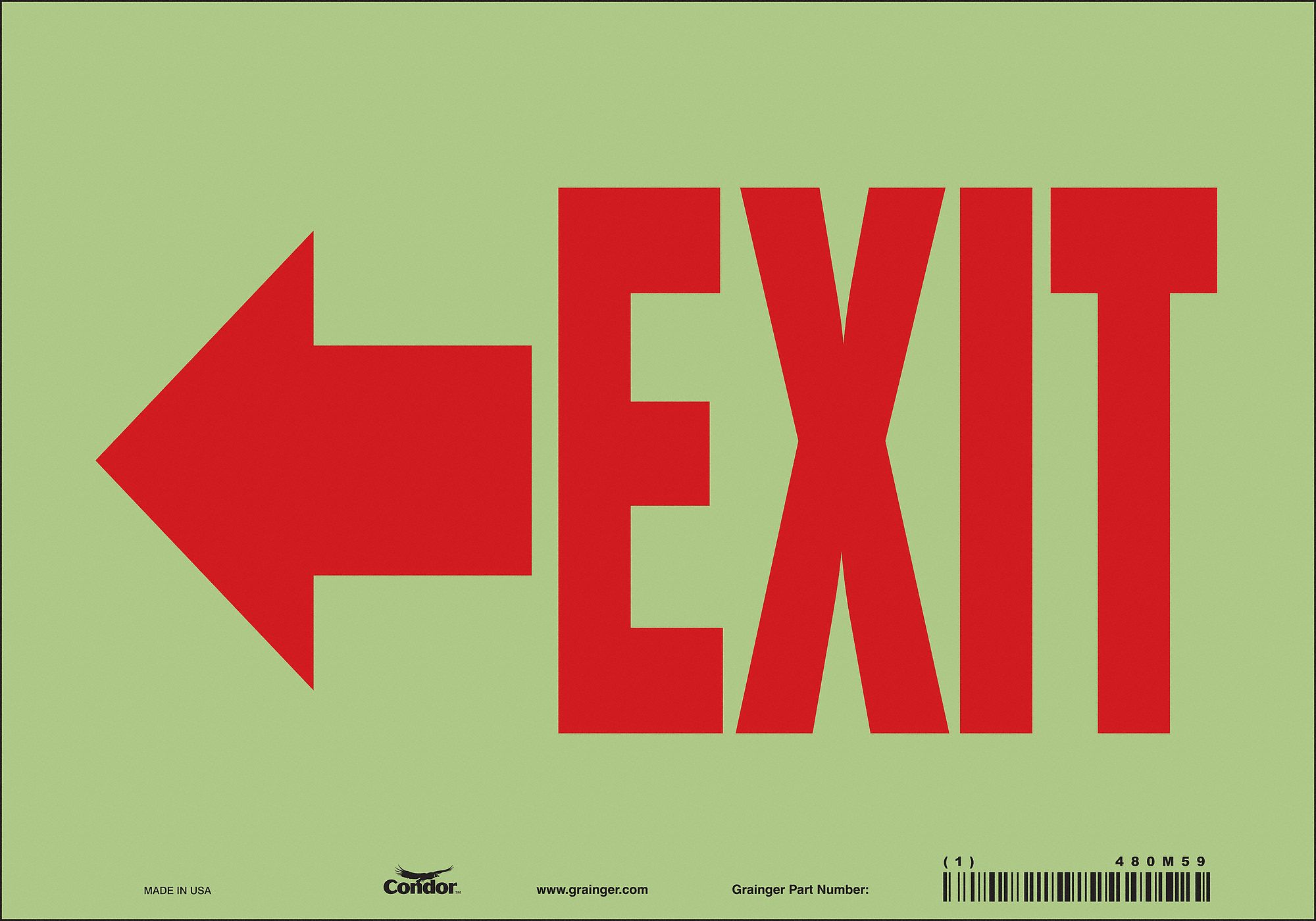 PANNEAU SCRT,14PO X 10PO,VINYLE PHSPHR