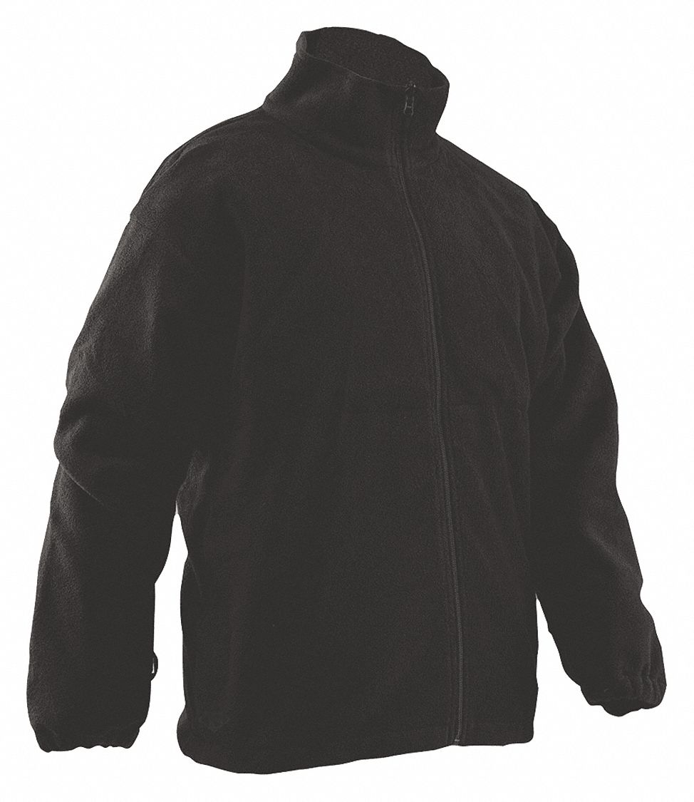 TRU-SPEC Polar Fleece Jacket, L Fits Chest Size 42