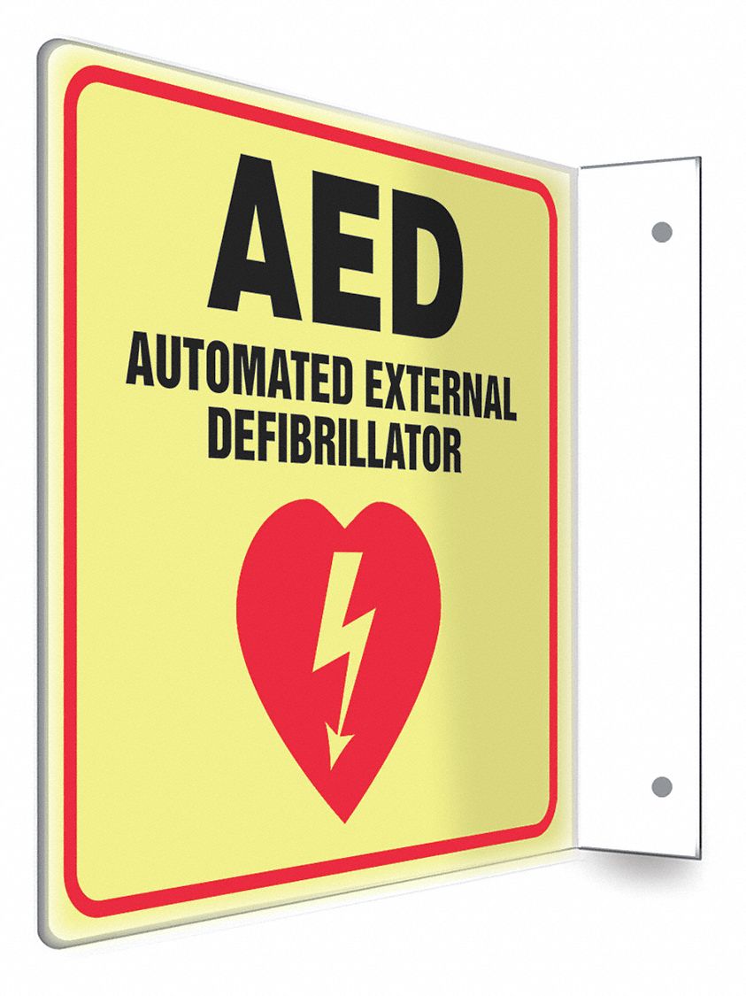 Safety Sign: PETG, Mounting Holes Sign Mounting, 8 in x 8 in Nominal Sign Size, Not Retroreflective