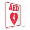 L-Shape Projection AED Signs
