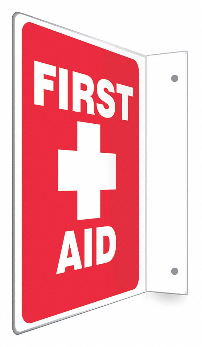 Safety Sign: PETG, Mounting Holes Sign Mounting, 12 in x 9 in Nominal Sign Size, Not Retroreflective