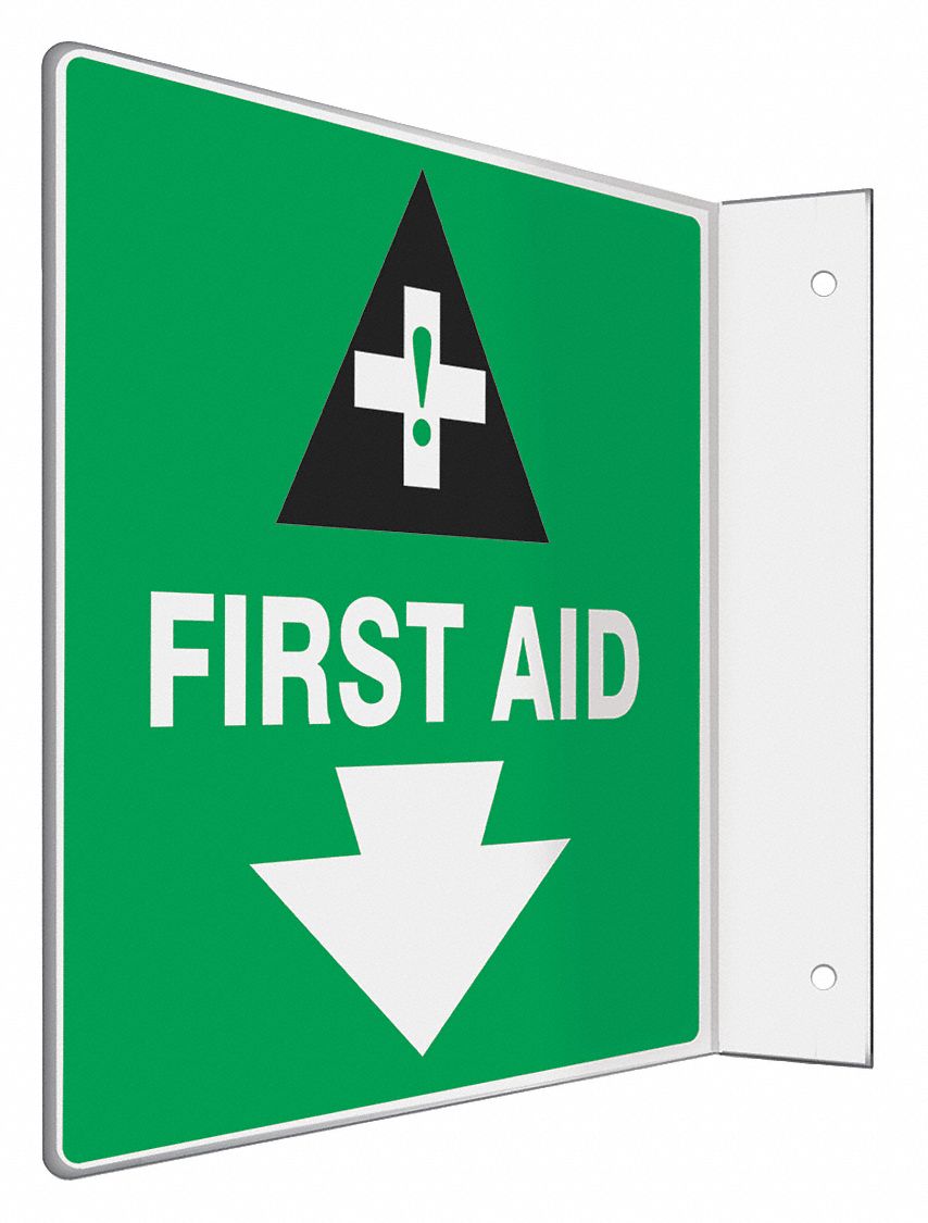 Safety Sign: PETG, Mounting Holes Sign Mounting, 8 in x 8 in Nominal Sign Size, Not Retroreflective