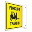 L-Shape Projection Forklift Traffic Signs