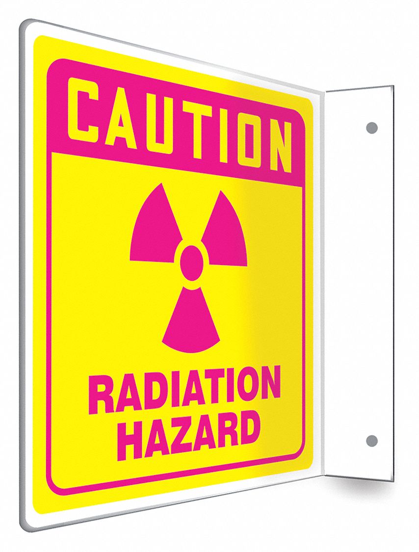 Safety Sign: PETG, Mounting Holes Sign Mounting, 8 in x 8 in Nominal Sign Size, Not Retroreflective