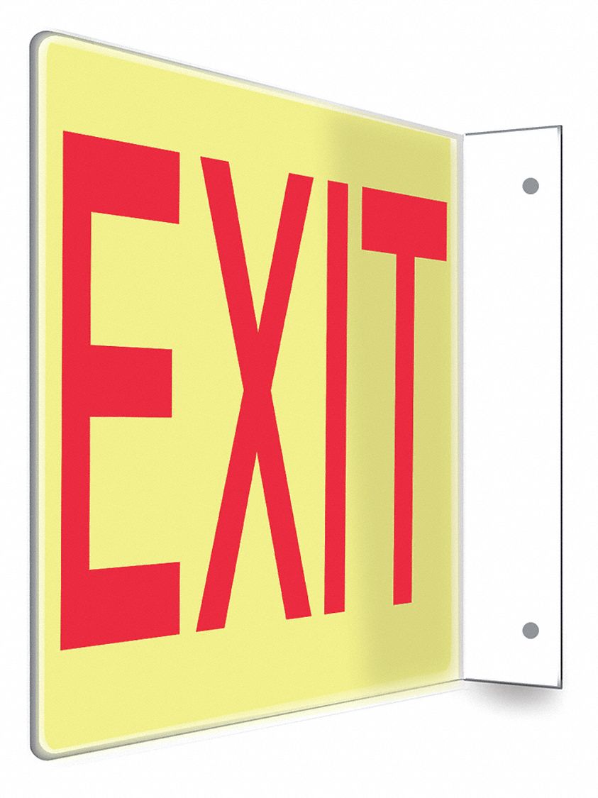 Safety Sign: PETG, Mounting Holes Sign Mounting, 8 in x 12 in Nominal Sign Size, Not Retroreflective
