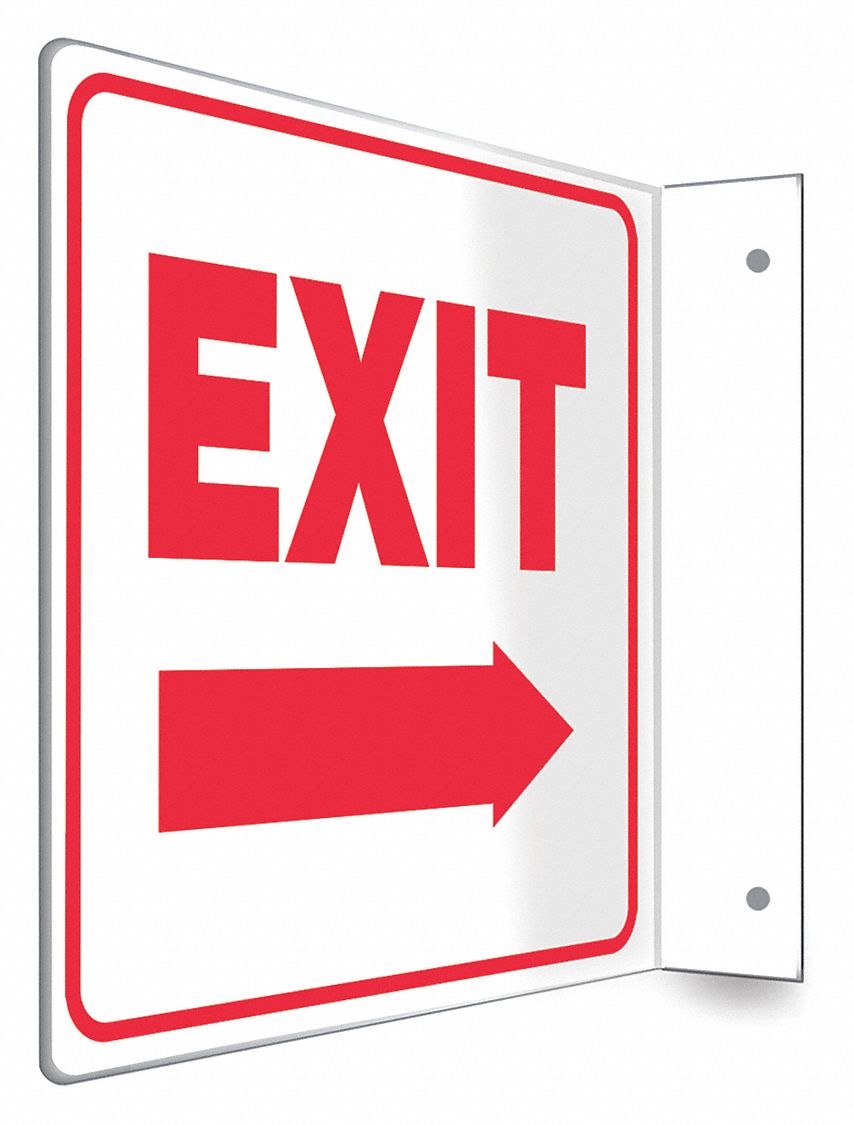 Safety Sign: PETG, Mounting Holes Sign Mounting, 8 in x 8 in Nominal Sign Size, Not Retroreflective