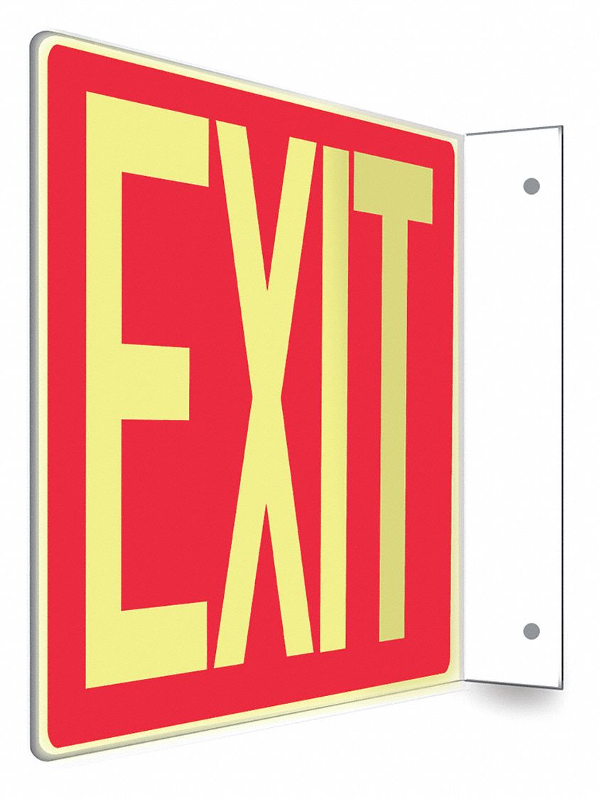 Safety Sign: PETG, Mounting Holes Sign Mounting, 8 in x 12 in Nominal Sign Size, Not Retroreflective