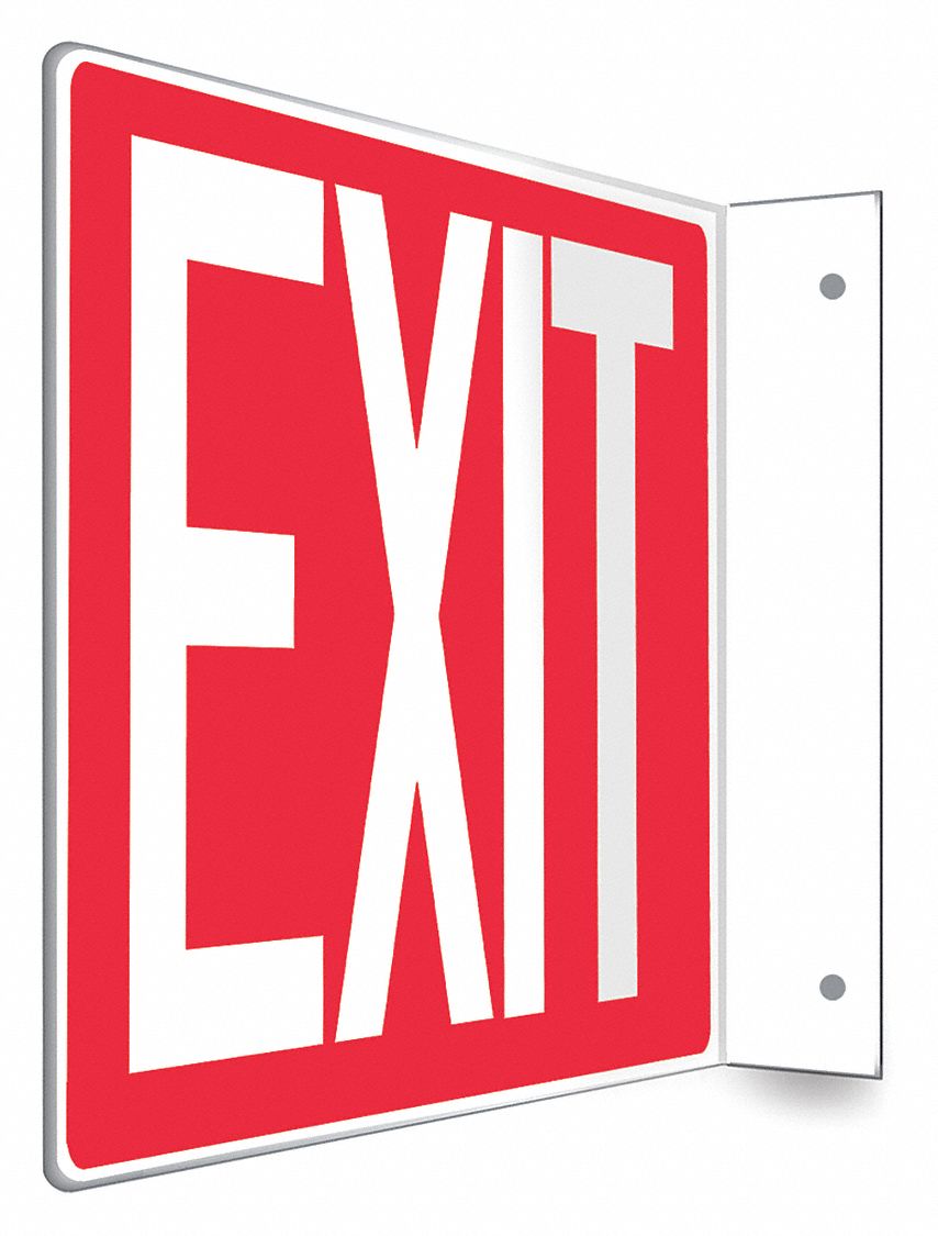 Safety Sign: PETG, Mounting Holes Sign Mounting, 8 in x 12 in Nominal Sign Size, Not Retroreflective