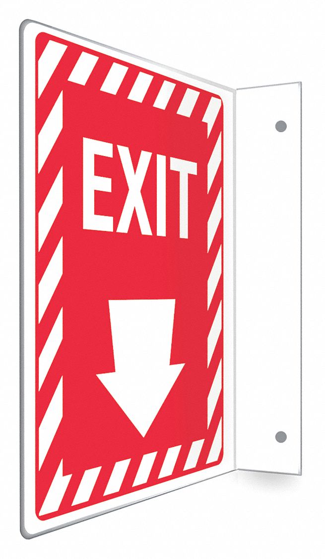 Safety Sign: PETG, Mounting Holes Sign Mounting, 12 in x 9 in Nominal Sign Size, Not Retroreflective