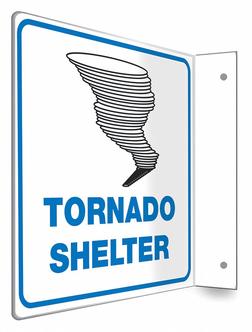 Safety Sign: PETG, Mounting Holes Sign Mounting, 8 in x 8 in Nominal Sign Size, Not Retroreflective