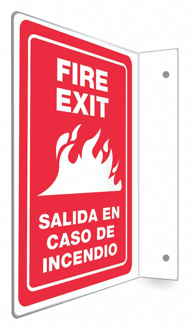 PANNEAU SECURITE,12PO X 9PO,PETG