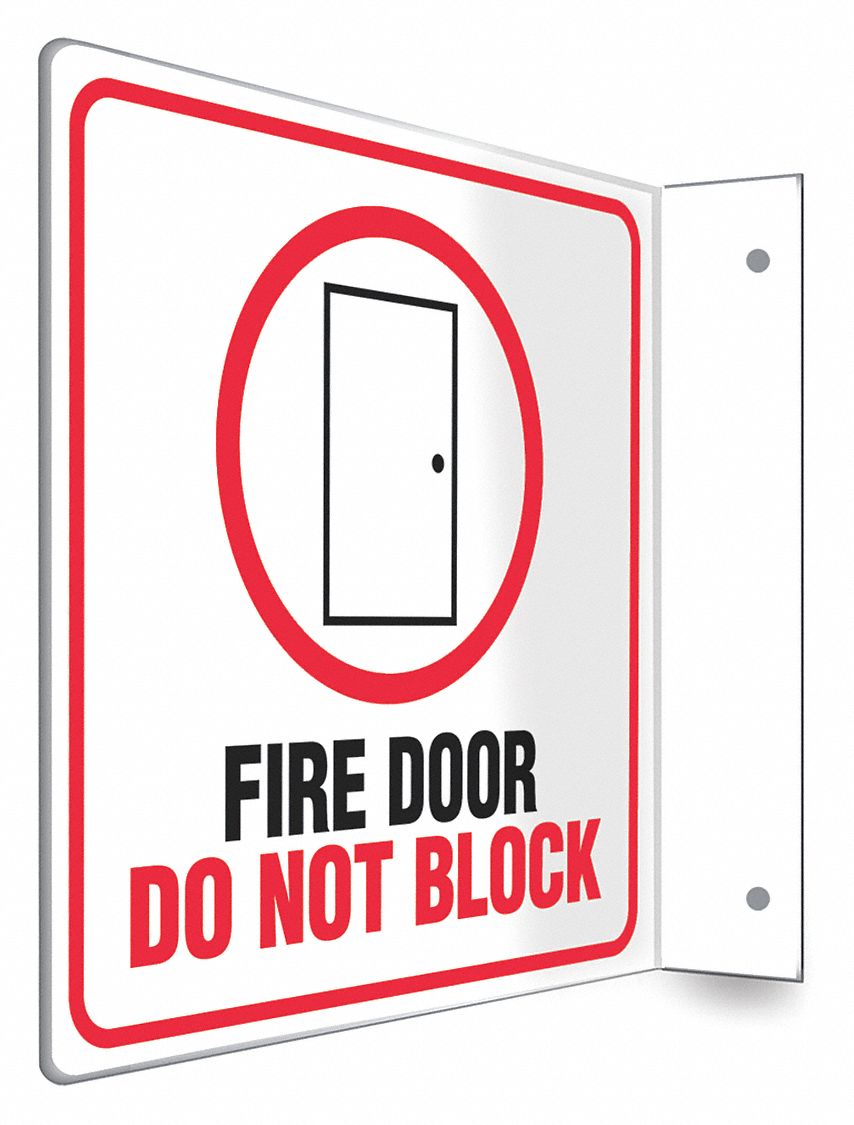 Safety Sign: PETG, Mounting Holes Sign Mounting, 8 in x 8 in Nominal Sign Size, Not Retroreflective