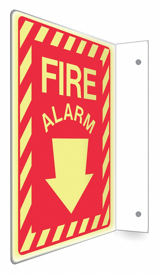 Safety Sign: PETG, Mounting Holes Sign Mounting, 12 in x 9 in Nominal Sign Size, Not Retroreflective