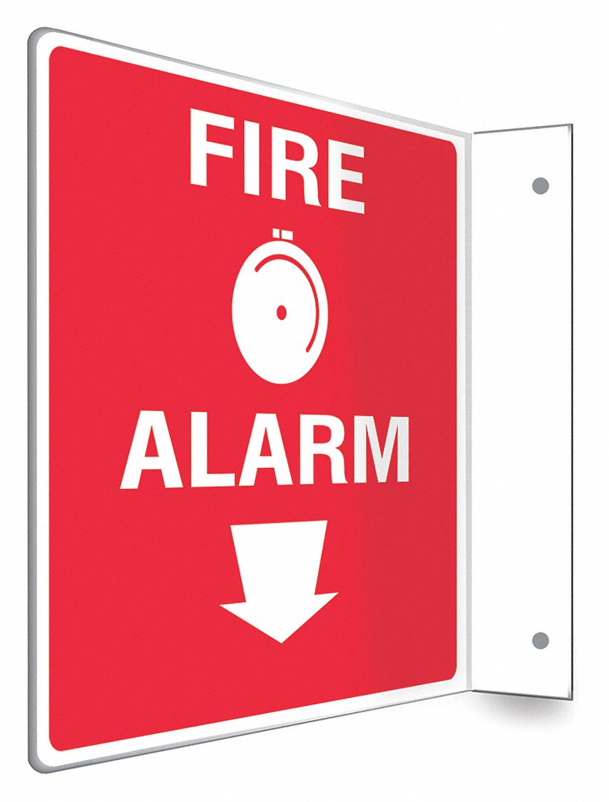 Safety Sign: PETG, Mounting Holes Sign Mounting, 8 in x 8 in Nominal Sign Size, Not Retroreflective