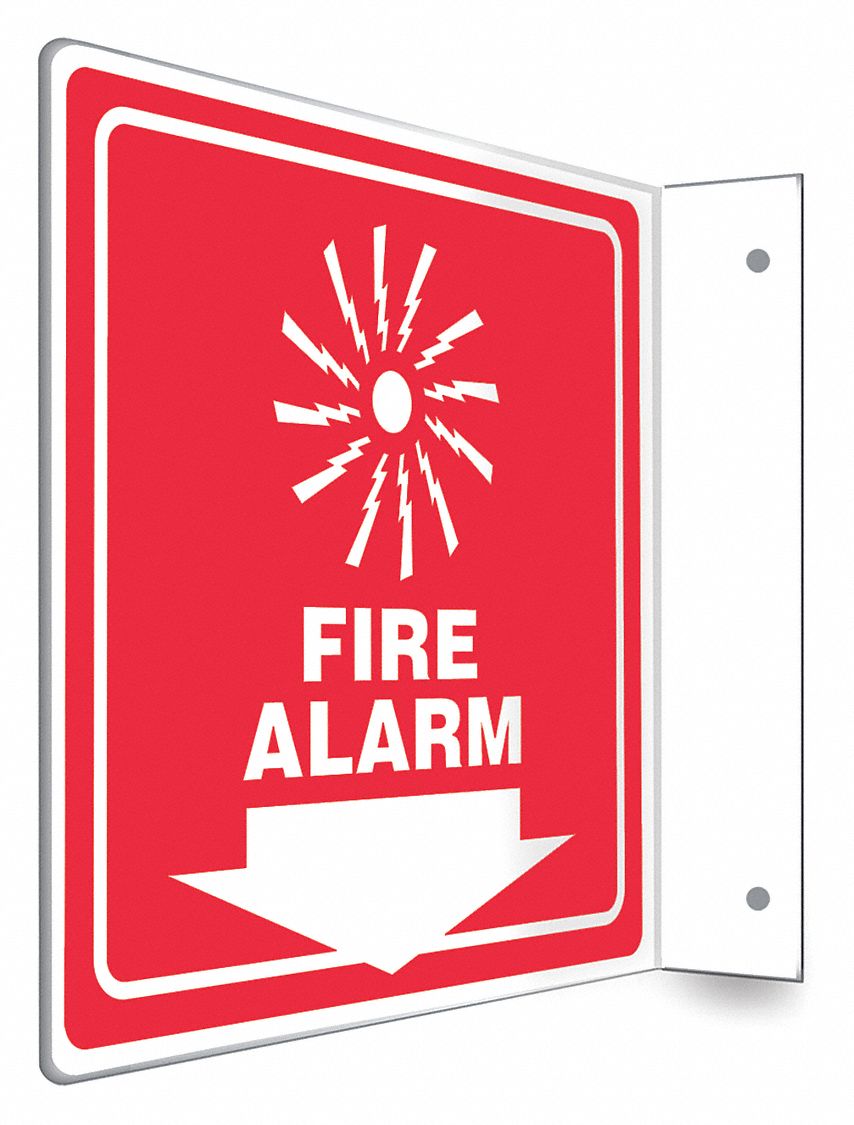 Safety Sign: PETG, Mounting Holes Sign Mounting, 8 in x 8 in Nominal Sign Size, Not Retroreflective