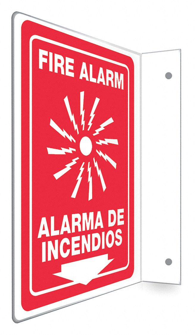 Safety Sign: PETG, Mounting Holes Sign Mounting, 12 in x 9 in Nominal Sign Size, Not Retroreflective