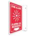 L-Shape Projection Fire Alarm/Alarma De Incendios Signs