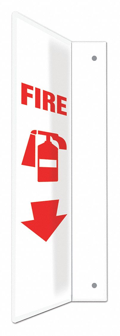 Safety Sign: PETG, Mounting Holes Sign Mounting, 18 in x 4 in Nominal Sign Size, Not Retroreflective