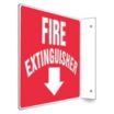 L-Shape Projection Fire Extinguisher Signs
