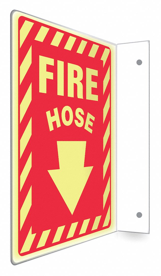 Safety Sign: PETG, Mounting Holes Sign Mounting, 12 in x 9 in Nominal Sign Size, Not Retroreflective