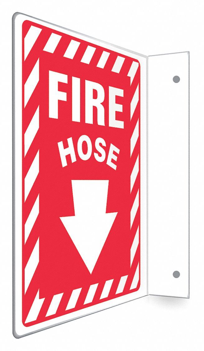 Safety Sign: PETG, Mounting Holes Sign Mounting, 12 in x 9 in Nominal Sign Size, Not Retroreflective