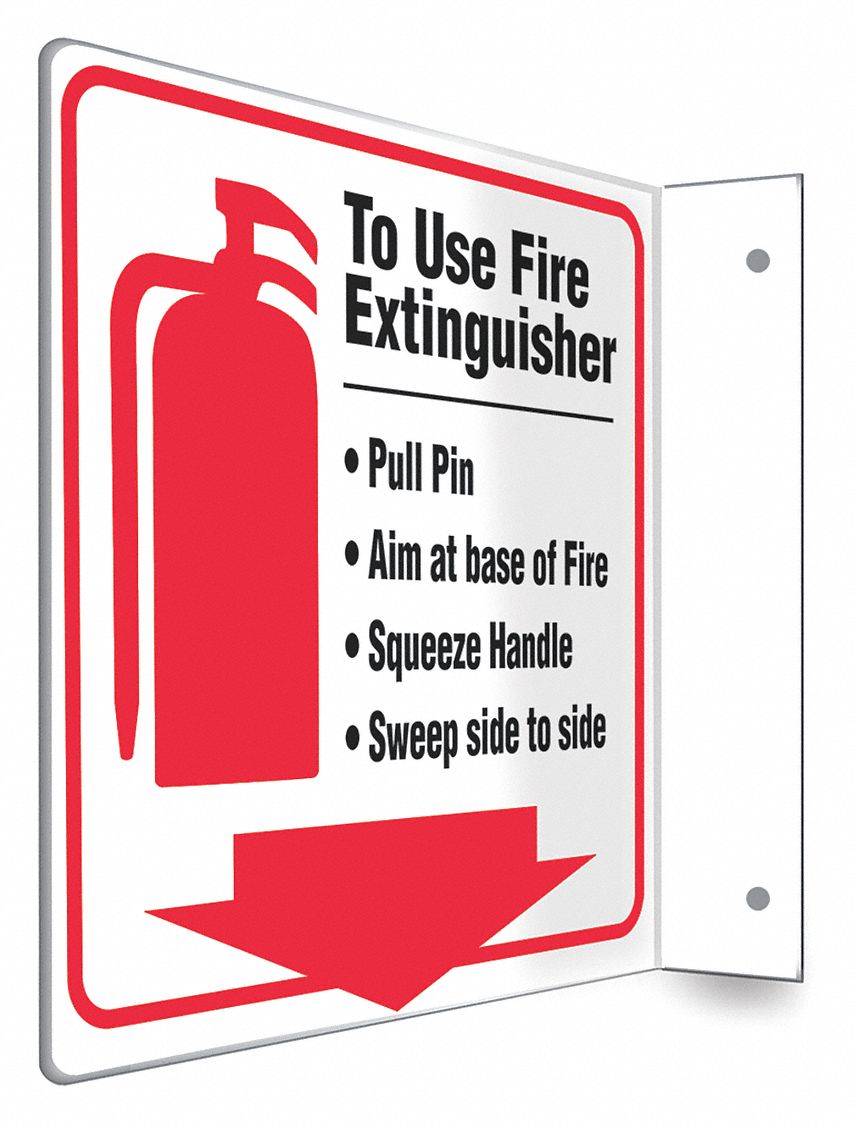 Safety Sign: PETG, Mounting Holes Sign Mounting, 8 in x 8 in Nominal Sign Size, Not Retroreflective