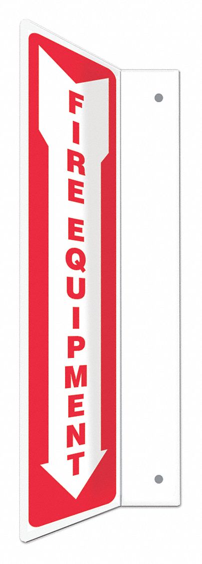 Safety Sign: PETG, Mounting Holes Sign Mounting, 18 in x 4 in Nominal Sign Size, Not Retroreflective