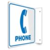 L-Shape Projection Phone Signs