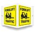 V-Shape Projection Forklift Traffic Signs