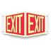V-Shape Projection Exit Signs