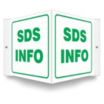 V-Shape Projection SDS Info Signs