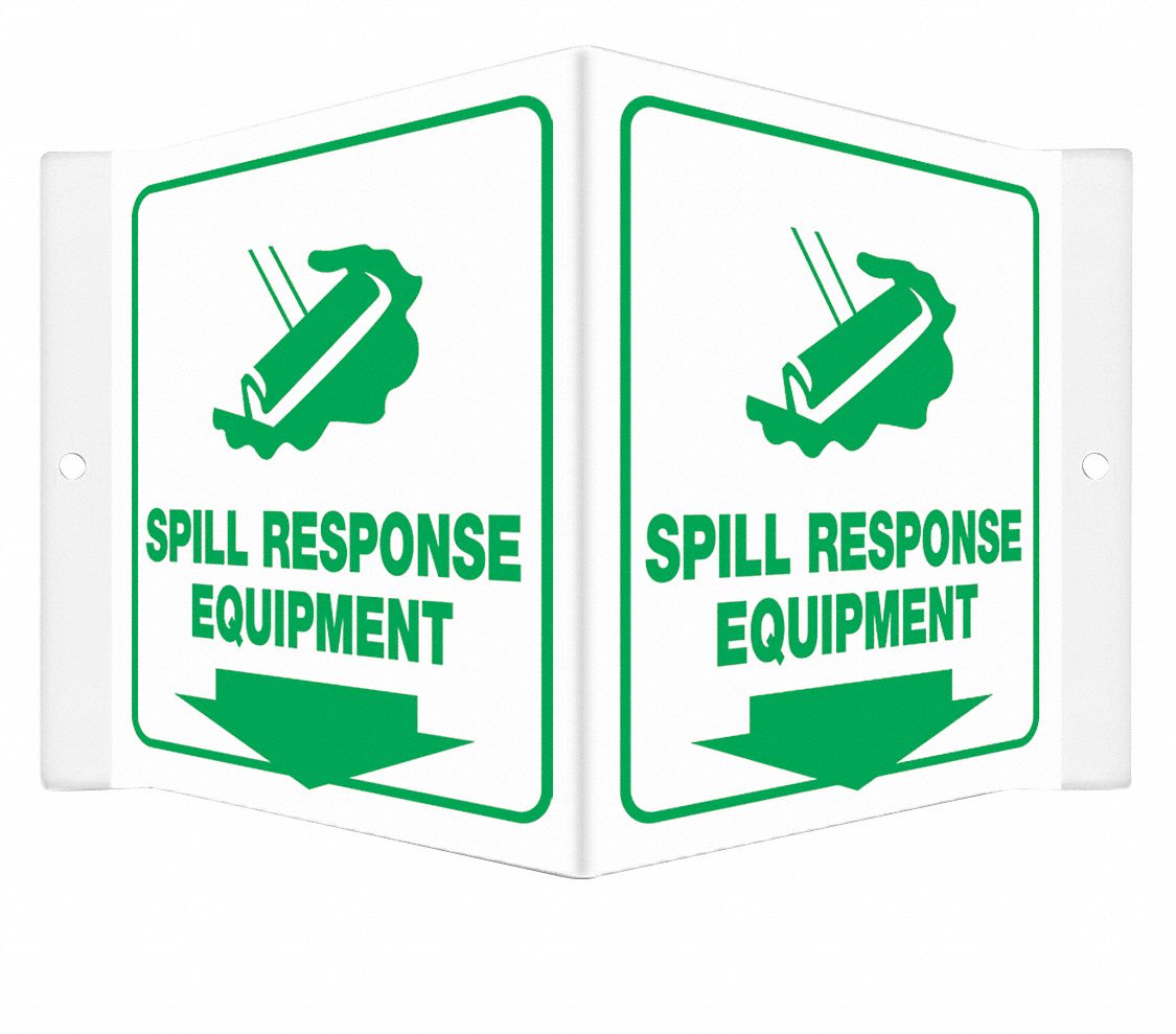 Safety Sign: PETG, Mounting Holes Sign Mounting, 6 in x 8 1/2 in Nominal Sign Size, 0.06 in Thick