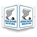 Emergency Shelter Signs & Labels