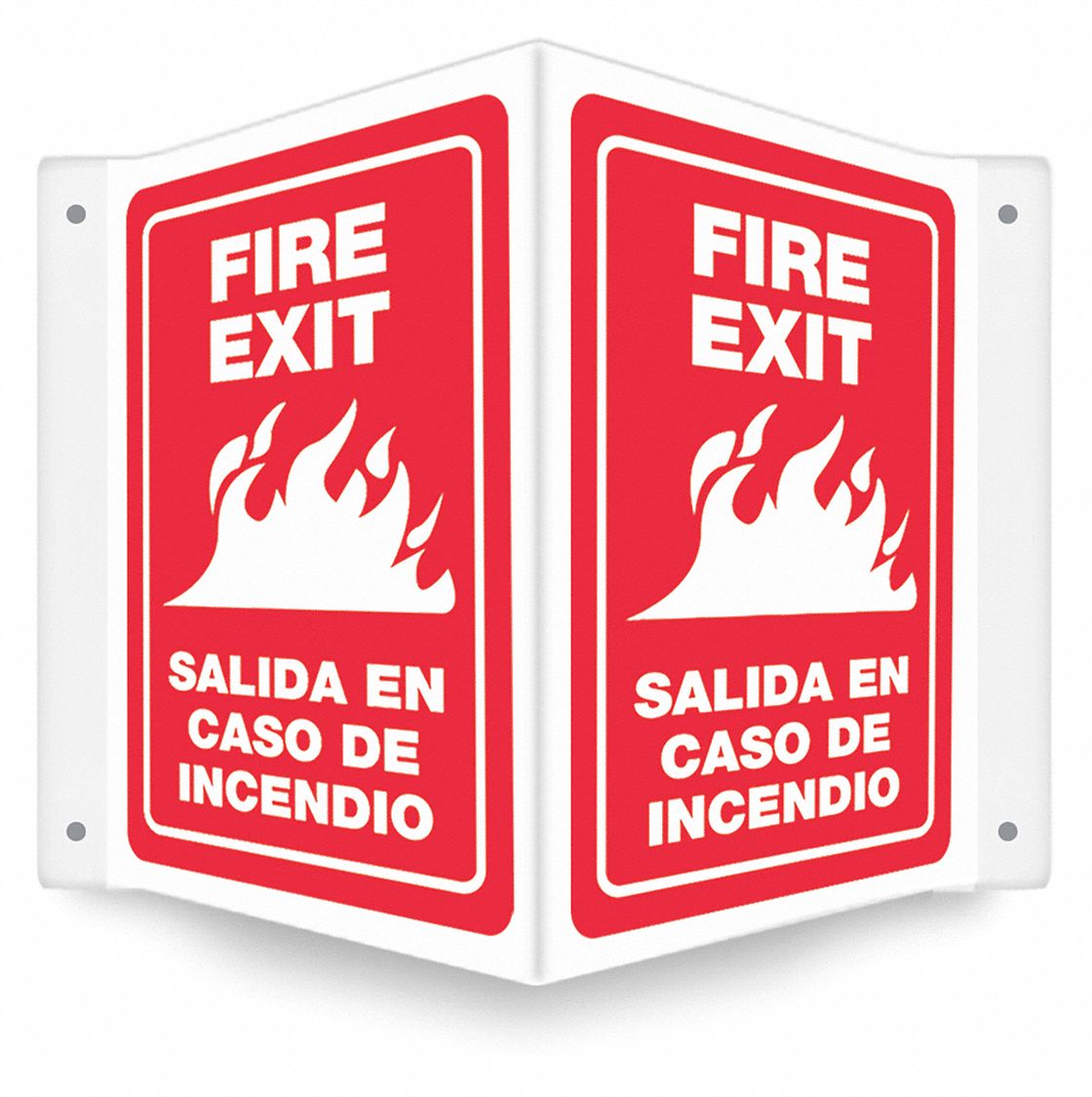 Safety Sign, 12 in x 14 in, PETG