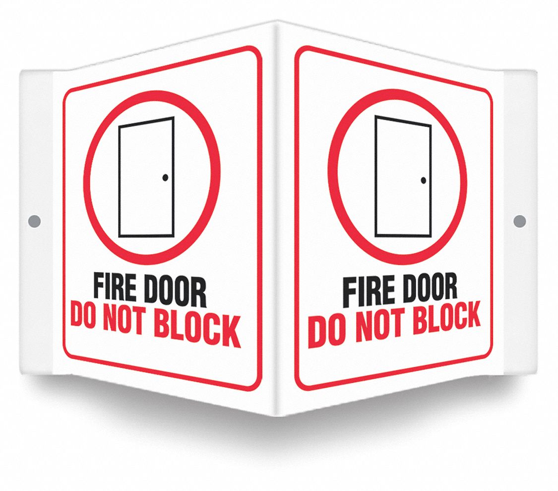 Safety Sign: PETG, Mounting Holes Sign Mounting, 6 in x 8 1/2 in Nominal Sign Size, 0.06 in Thick