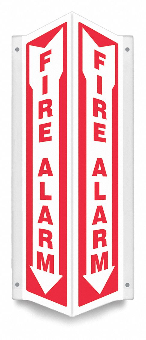 Safety Sign: PETG, Mounting Holes Sign Mounting, 24 in x 7 1/2 in Nominal Sign Size, 0.06 in Thick