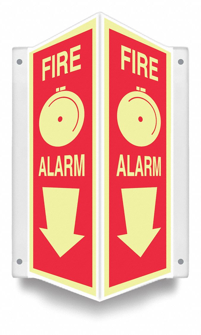 Safety Sign, 12in x 7.5in, PETG