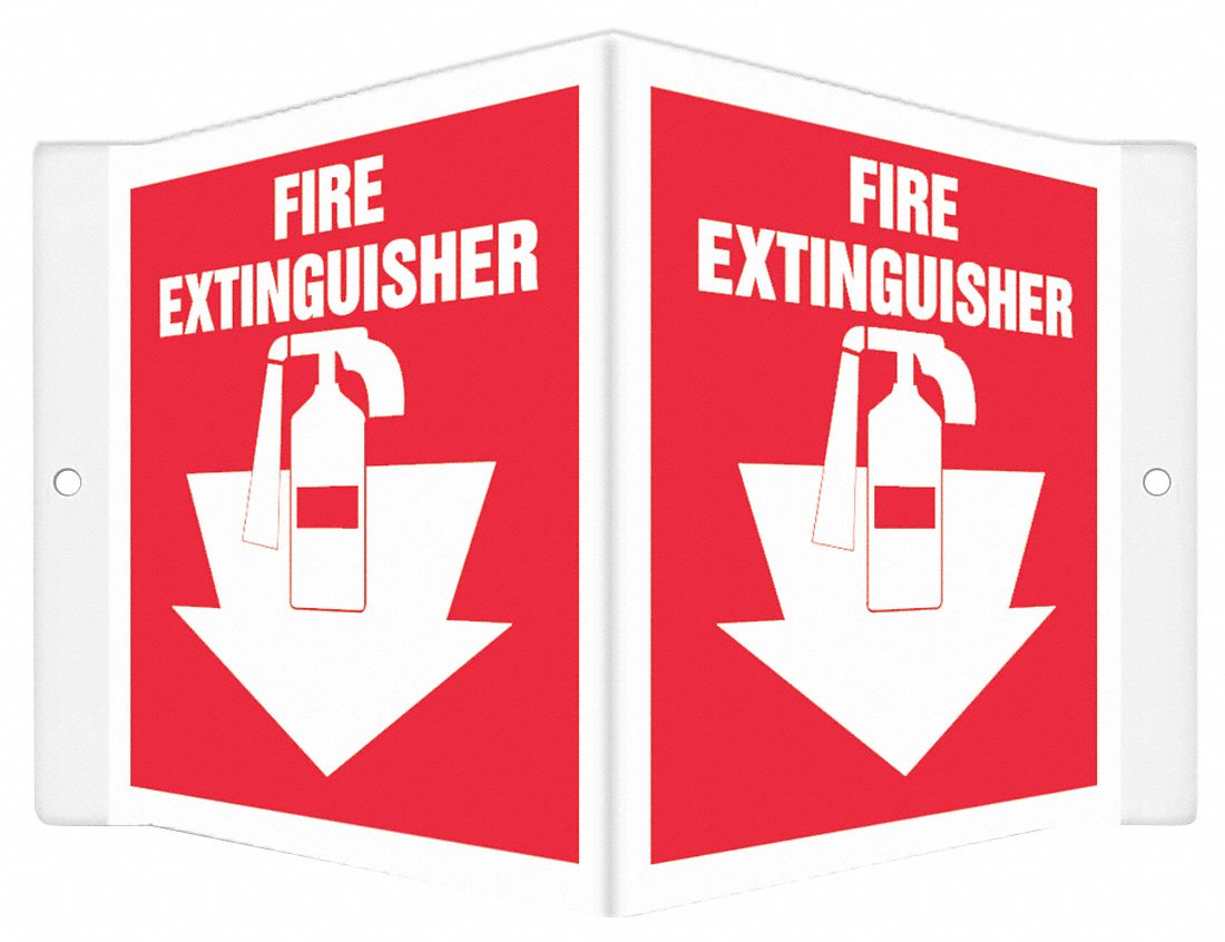 PANNEAU SECURITE HT VIS,LA 8-1/2PO,H 6PO