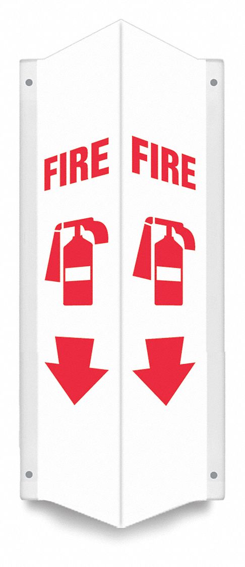 Safety Sign: PETG, Mounting Holes Sign Mounting, 24 in x 7 1/2 in Nominal Sign Size, 0.06 in Thick