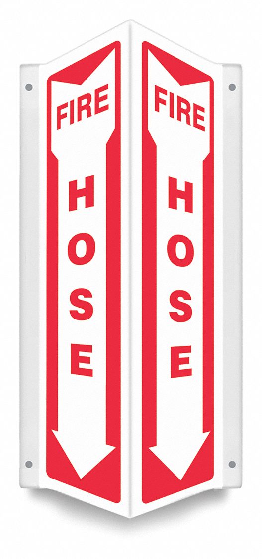 Safety Sign, 18 in x 7 1/2 in, PETG