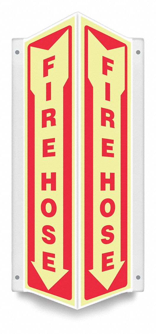 Safety Sign: PETG, Mounting Holes Sign Mounting, 18 in x 7 1/2 in Nominal Sign Size, 0.07 in Thick