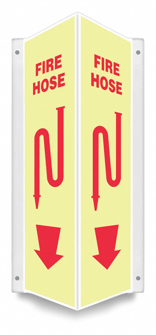 Safety Sign: PETG, Mounting Holes Sign Mounting, 18 in x 7 1/2 in Nominal Sign Size, 0.07 in Thick