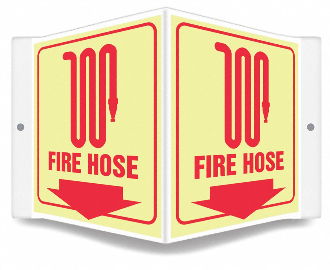 Safety Sign, 6in x 8.5in, PETG