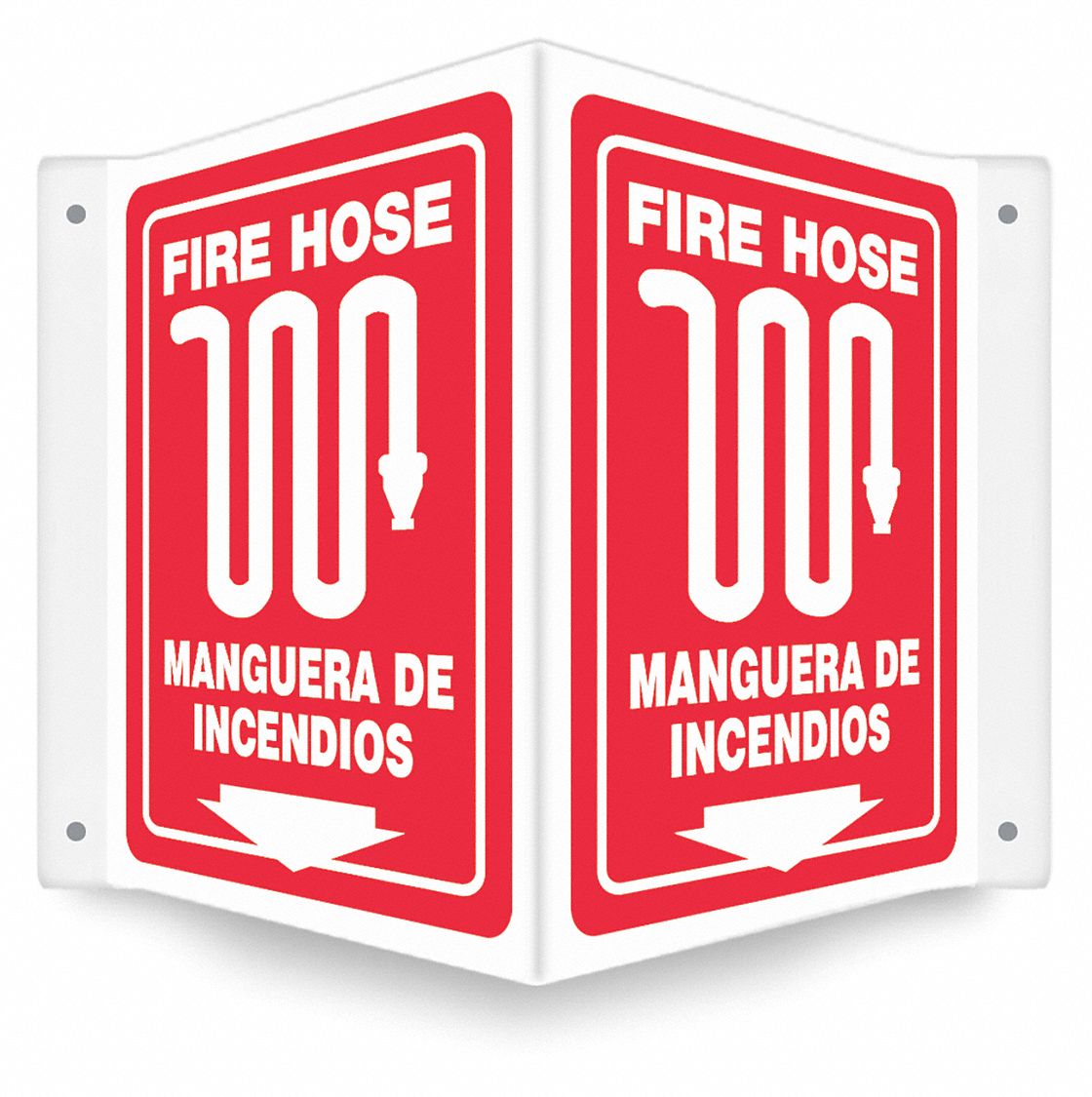 Safety Sign: PETG, Mounting Holes Sign Mounting, 12 in x 14 in Nominal Sign Size, 0.06 in Thick