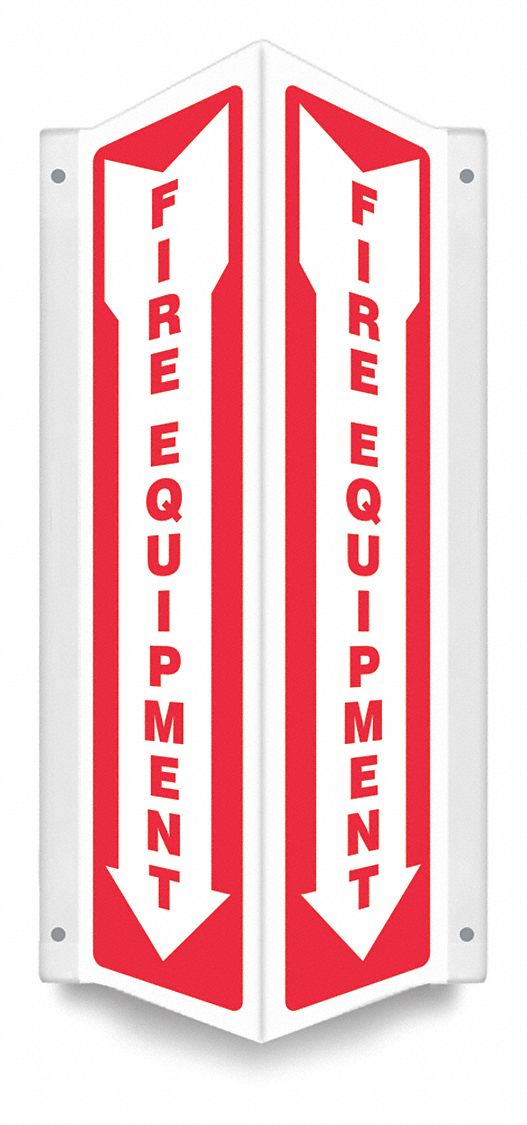 Safety Sign: PETG, Mounting Holes Sign Mounting, 18 in x 7 1/2 in Nominal Sign Size, 0.06 in Thick