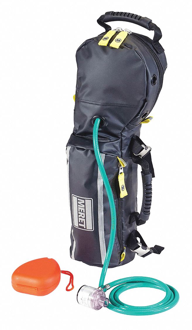 MERET PRODUCTS, Oxygen Response Bag, Black, Oxygen Response Bag ...