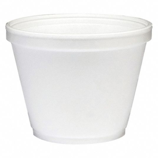 Dart Container 12SJ20 12 oz White Styrofoam Soup Carryout